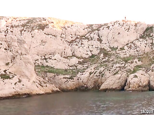 Boat sex with big tittied bombshell Valeria