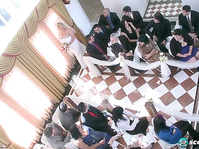 Wedding night fuck with busty BBW bride Samantha.38G