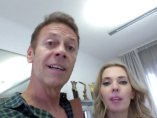 Rocco casting with 36-year-old Ukrainian MILF Alexa