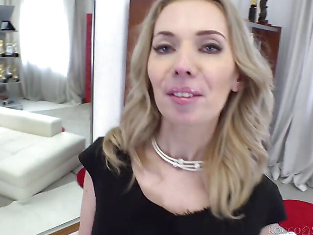 Rocco casting with 36-year-old Ukrainian MILF Alexa