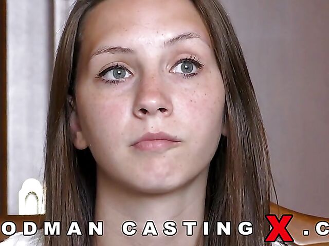 Woodman Casting X with 19-year-old Zelina Flash getting analized for you