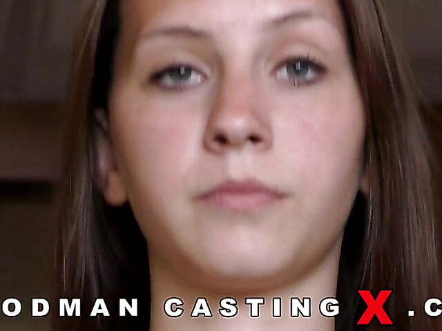 Woodman Casting X with 19-year-old Zelina Flash getting analized for you