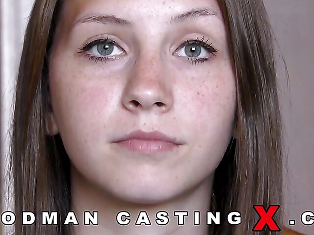 Woodman Casting X with 19-year-old Zelina Flash getting analized for you