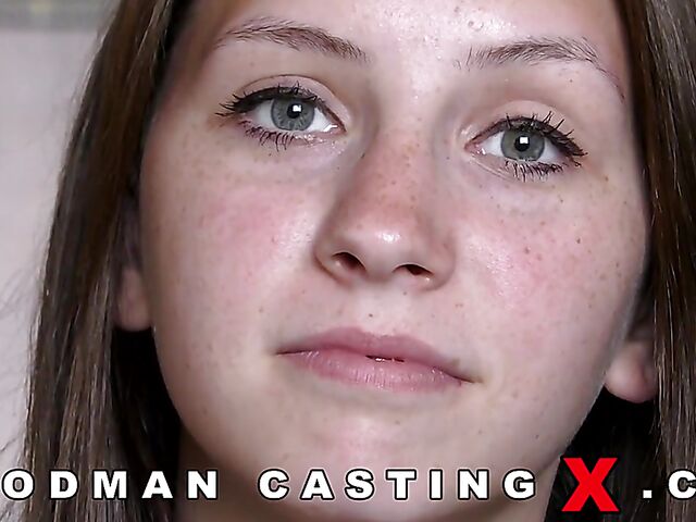 Woodman Casting X with 19-year-old Zelina Flash getting analized for you