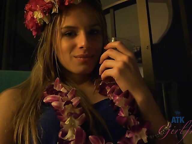 POV anal on vacation with cute Jillian Janson