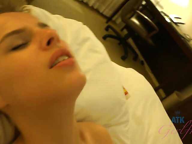 POV anal on vacation with cute Jillian Janson