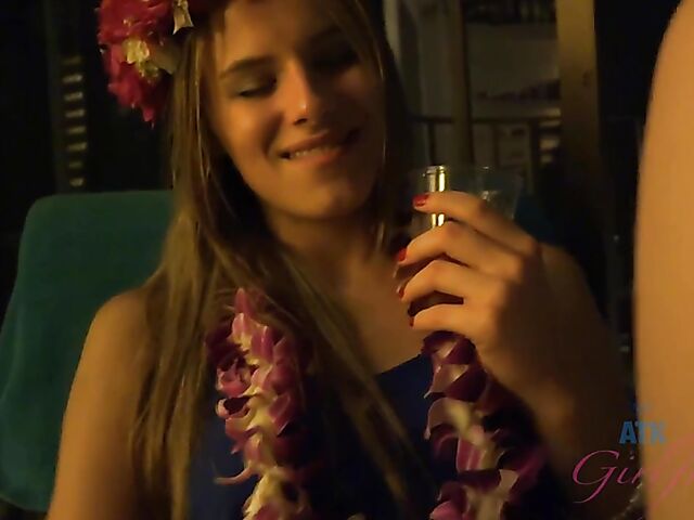 POV anal on vacation with cute Jillian Janson