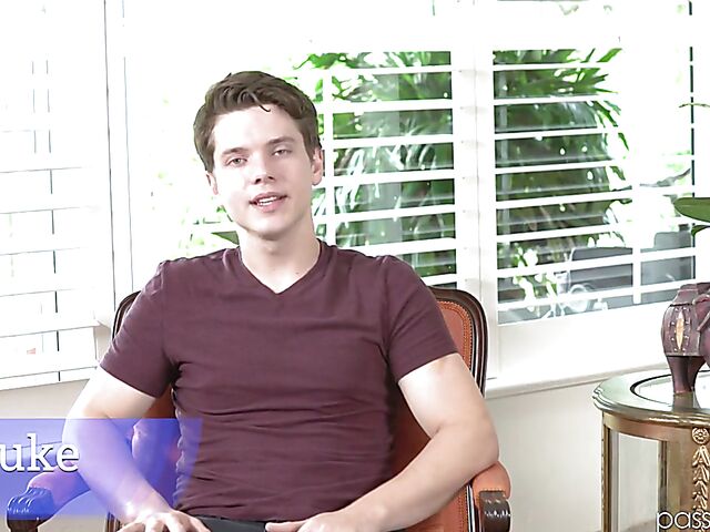 Big breasted french MILF in white stockings Anissa Kate fucks lucky Luke