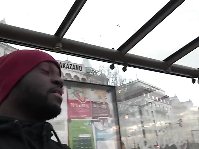 Interracial cuckold threesome with stranger's BBC in Kate Sky's asshole