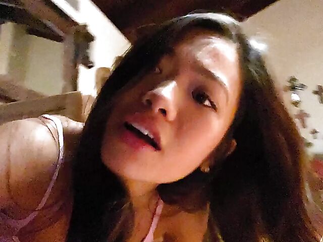 Tiny asian girl Vina Sky fucks the criminal