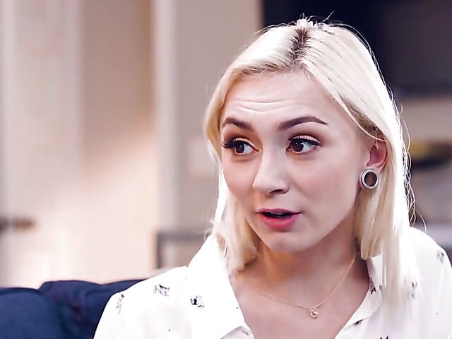 Blonde petite babysitter Chloe Temple is ready to fuck