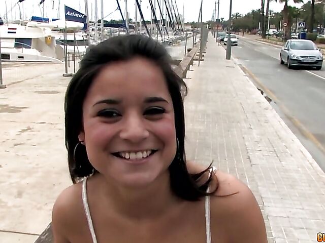 Spanish POV banging with dark-haired slut Susana Abril