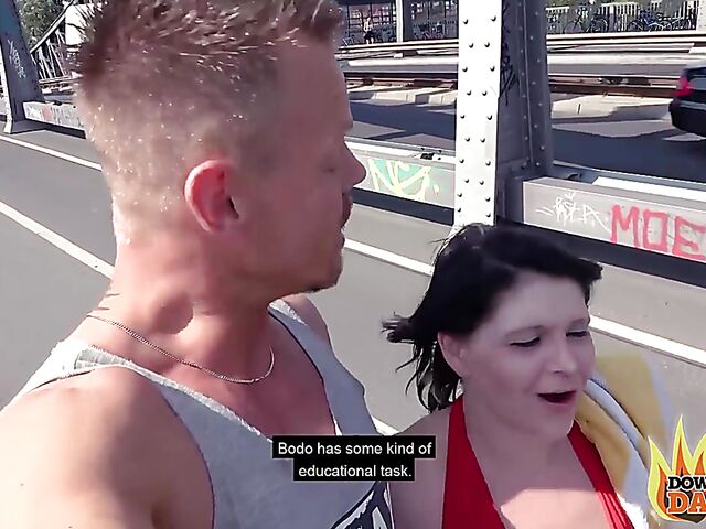 German public fucking with crazy slut Mini Hotcore