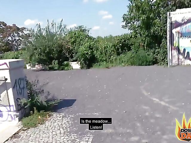 German public fucking with crazy slut Mini Hotcore