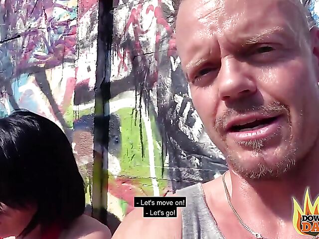 German public fucking with crazy slut Mini Hotcore