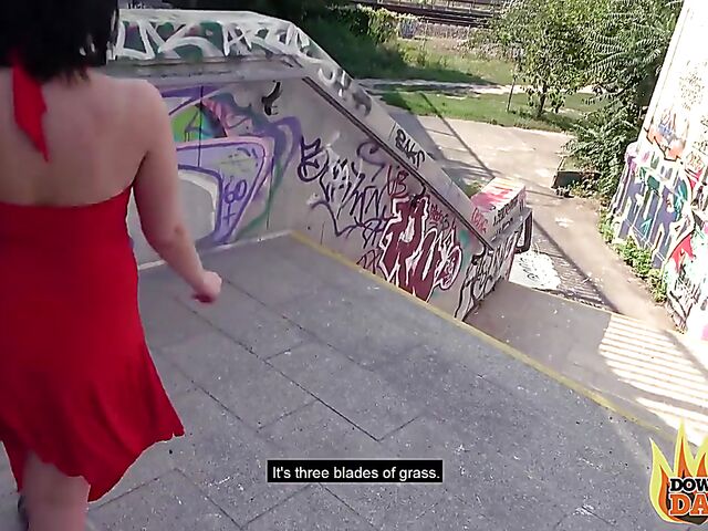 German public fucking with crazy slut Mini Hotcore