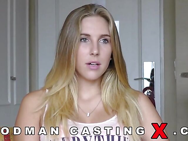 Pierre Woodman casting with cute anal lover Yana Pataski