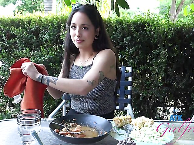 POV handjob from exotic smokier Mi Ha Doan