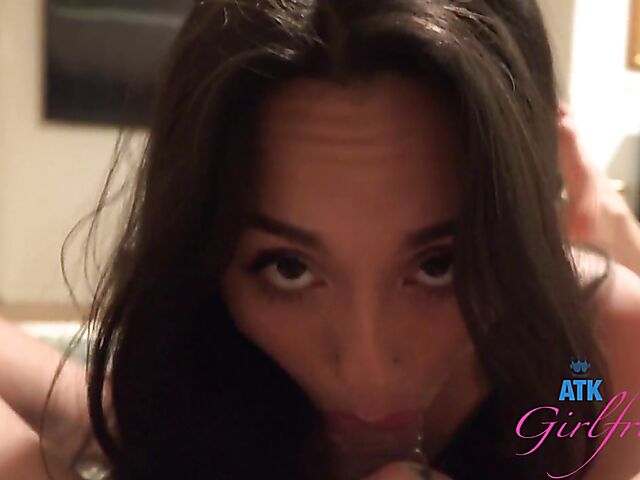 POV handjob from exotic smokier Mi Ha Doan