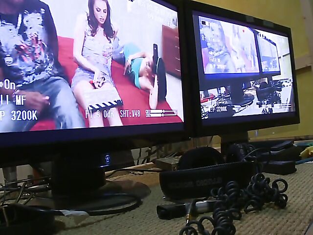 Isis Love and Tori Black interracial threesome with a hung thug