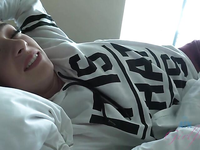 Point-of-view morning sex with a lovely ATK girlfriend