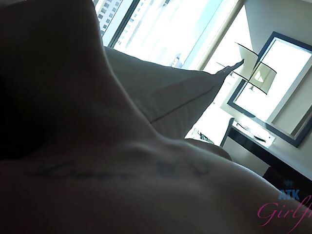 Point-of-view morning sex with a lovely ATK girlfriend