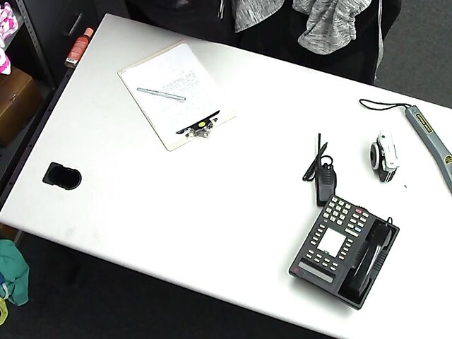 Hot redhead shoplifter Scarlett Mae is back and gets pounded again