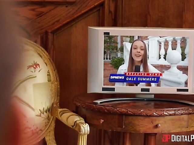 Bridgette b threesome with Xander Corvus and young Aubree Valentine