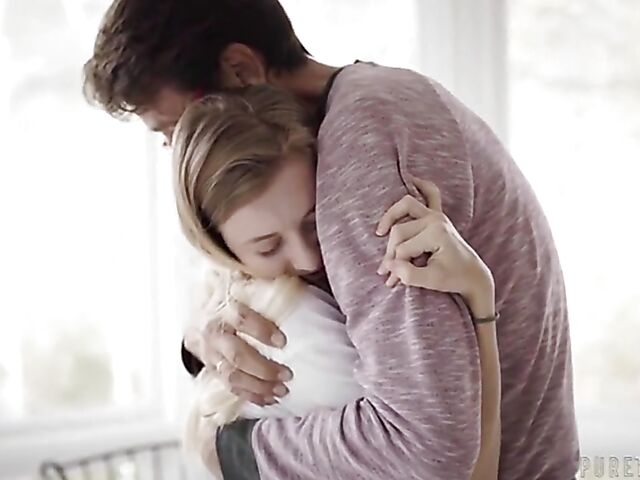 Old man fucks teen with Riley Star and Steve Holmes