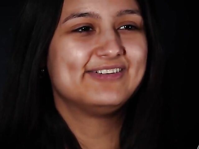 All-natural cute brunette Eliza Ibarra gets slammed by Charles Dera