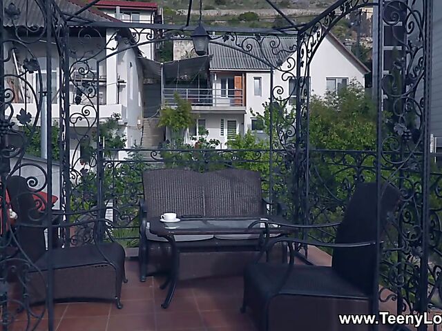 Tall skinny teen Ariel is ready for the cock