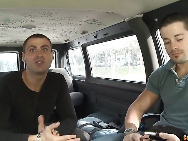 Van fuck in the streets with busty Spanish MILF Mar Duran