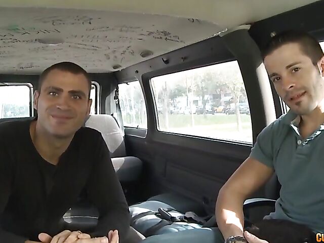 Van fuck in the streets with busty Spanish MILF Mar Duran