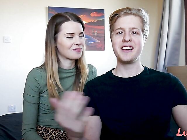 Nico and his tiny petite girlfriend Jamie are a shameless couple who love to have sex on video