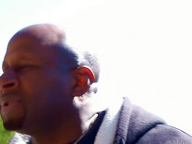 Angela White's DP interracial with big black guys