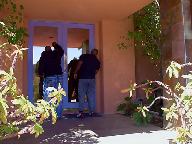 Angela White's DP interracial with big black guys