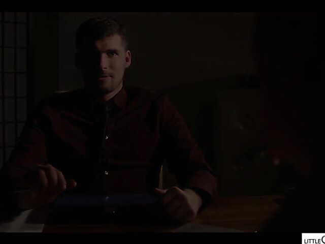 Sensual sex late at work with gorgeous Stacy Cruz