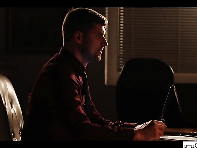 Sensual sex late at work with gorgeous Stacy Cruz