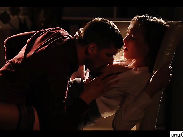 Sensual sex late at work with gorgeous Stacy Cruz