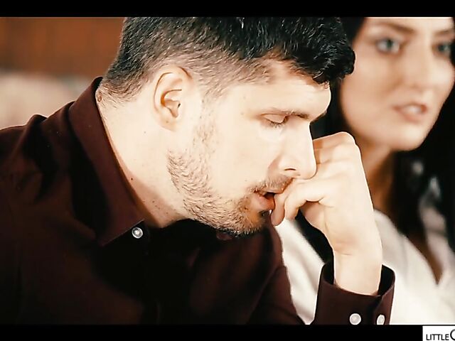 Sensual sex late at work with gorgeous Stacy Cruz