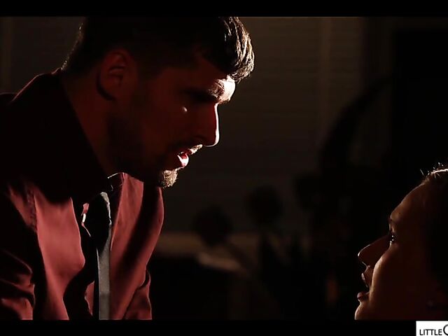 Sensual sex late at work with gorgeous Stacy Cruz