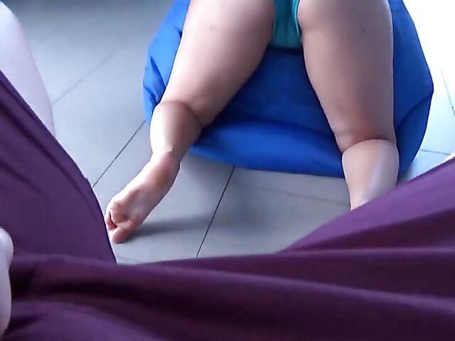 Big butt POV with fit stepsister Lilly Hall