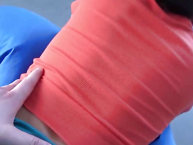 Big butt POV with fit stepsister Lilly Hall