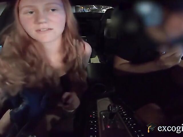 Red head teen Katie Carmine in Exploited College Girls