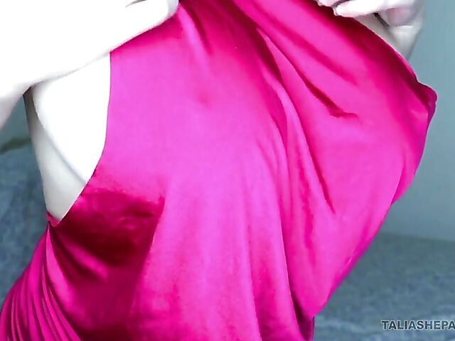 Big tits masturbation addict in stilettos Talia Shepard enjoys her toys