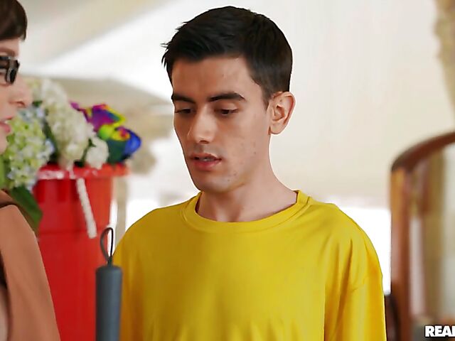 Lexi Luna - MILF fucks boy and her pussy feels much better than his fleshlight flower