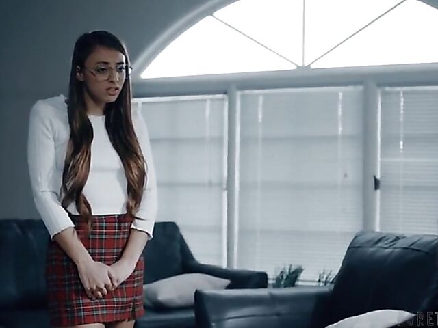 Nerdy anal enthusiast Gia Derza gets banged by the priest