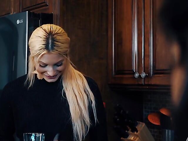 Shy Nella Jones having her first lesbian sex with Trinity St Clair