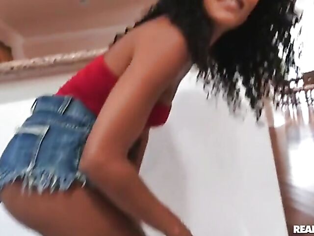 Exotic teen Scarlit Scandal gets her pussy poked POV