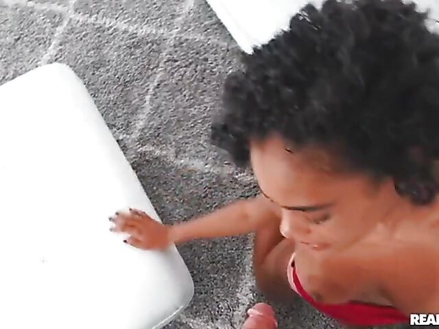 Exotic teen Scarlit Scandal gets her pussy poked POV